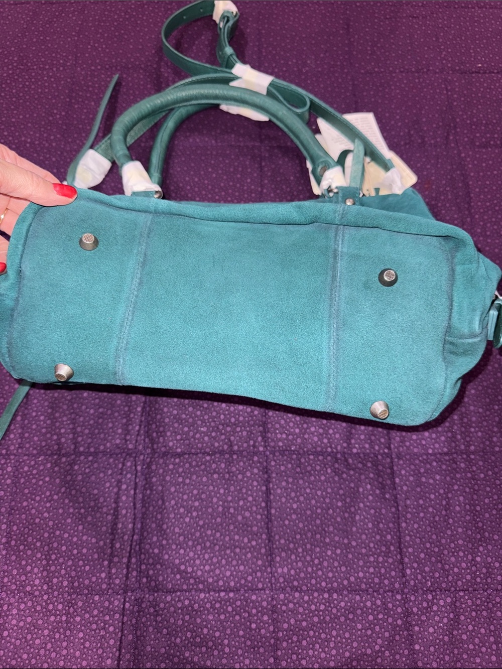 Free People Forest Dew Suede Baby Emerson - Picture 3 of 3